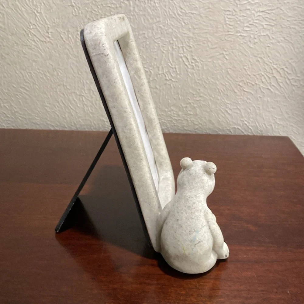 Vintage, Quarry Critters Bear Picture Frame, 4x6 - Picture 5 of 7